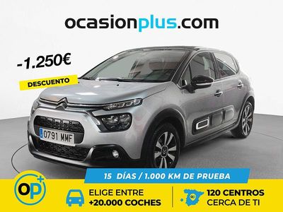 Gris Usado 2023 Citroën C3 PureTech Utilitario | 13.750 € (Precio justo)