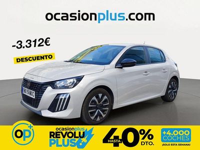 Usado Peugeot 208 Style 100 CV (73 kW) 2024 Blanco Utilitario