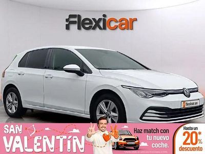 Usado VW Golf VIII Life 110 CV (80 kW) 2021 Blanco