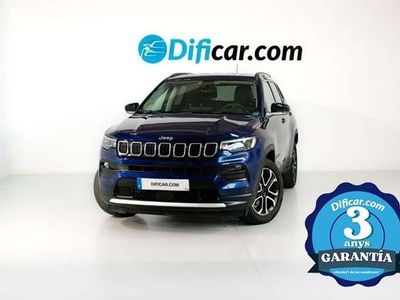 Usado Jeep Compass Limited 131 CV (96 kW) 2021 Azul SUV
