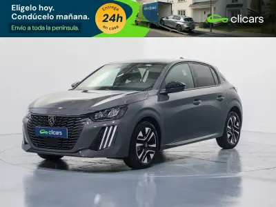 Nuevo Peugeot 208 Allure 100 CV (73 kW) 2025 Gris Utilitario
