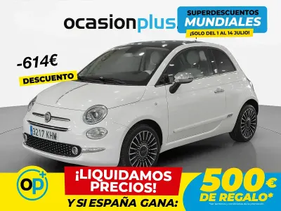 Usado Fiat 500 Mirror 69 CV (50 kW) 2018 Blanco Utilitario