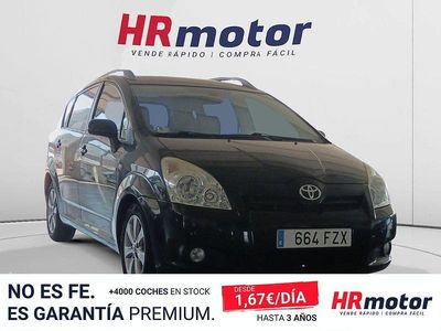 Usado Toyota Corolla 136 CV (100 kW) 2008 Negro Monovolumen