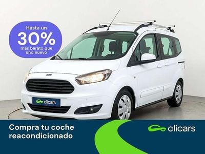 Usado Ford Tourneo Courier Trend 102 CV (75 kW) 2017 Blanco Monovolumen