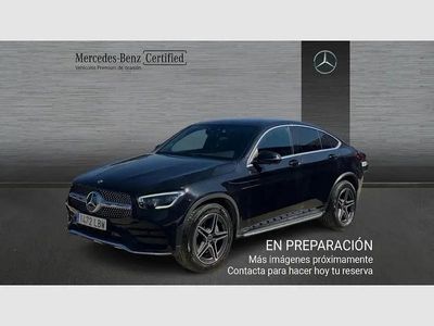 Brugt Mercedes GLC220 AMG line 194 HK (142 kW) 2019 Sort Coupe