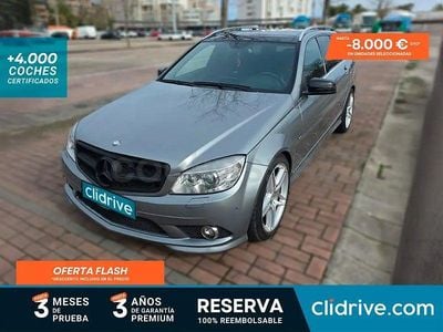 Usado Mercedes C350 Avantgarde 231 CV (169 kW) 2009 Gris / plata Familiar