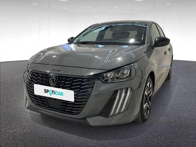 Usado Peugeot 208 Allure 101 CV (74 kW) 2025 Gris Utilitario