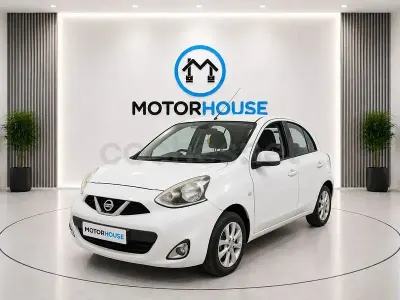 Usado Nissan Micra Acenta 80 CV (58 kW) 2015 Blanco Utilitario