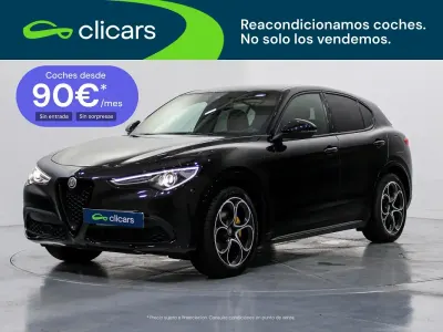 Usado Alfa Romeo Stelvio Veloce 210 CV (154 kW) 2021 Negro SUV