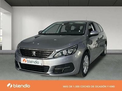 Usado Peugeot 308 Active 130 CV (95 kW) 2017 Gris Familiar