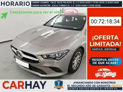 Usado Mercedes CLA180 Business 136 CV (100 kW) 2020 Gris Berlina