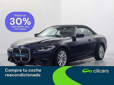 Usado BMW 420 190 CV (139 kW) 2023 Azul Descapotable