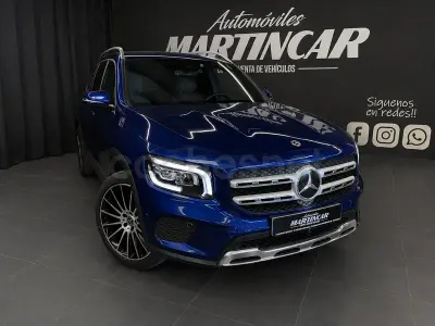 Usado Mercedes GLB200 150 CV (110 kW) 2021 Azul SUV