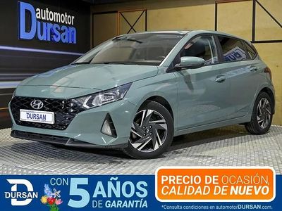 Begagnad Hyundai i20 100 HK (73 kW) 2022 Grön Halvkombi