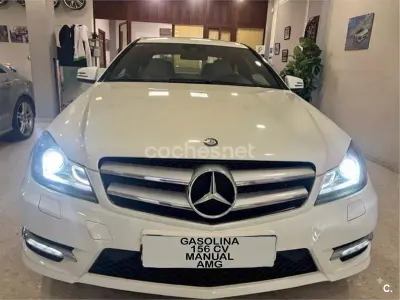 Usado Mercedes C180 Edition 156 CV (114 kW) 2012 Blanco Coupe