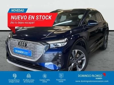 Usado Audi Q4 e-tron Sport 150 kW (204 CV) 2021 Azul SUV