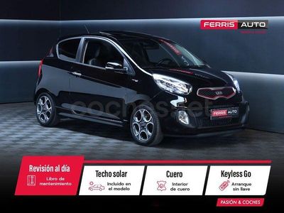 Usado Kia Picanto 85 CV (62 kW) 2015 Negro Utilitario