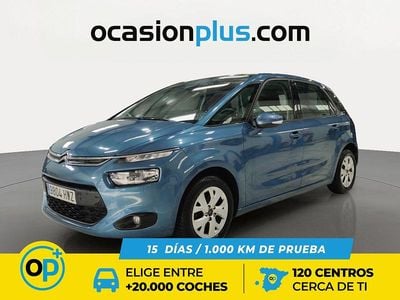 Usado Citroën C4 Seduction 92 CV (67 kW) 2014 Azul Monovolumen