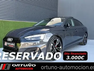 Usado Audi A5 Sportback 163 CV (119 kW) 2020 Gris / plata Utilitario
