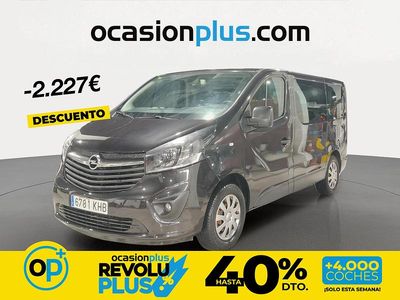 Usado Opel Vivaro S 125 CV (91 kW) 2018 Negro Monovolumen