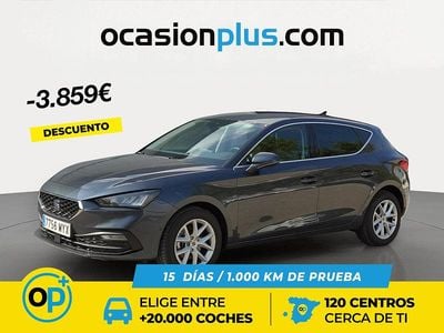 Usado Seat Leon Style 116 CV (85 kW) 2025 Gris Berlina