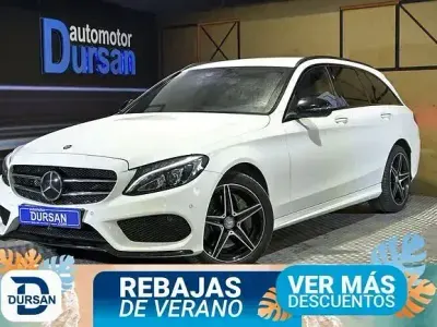 Usado Mercedes C250 Elegance 207 CV (152 kW) 2016 Blanco Familiar