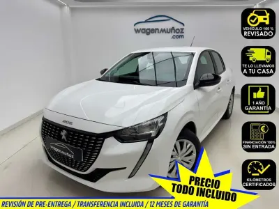 Usado Peugeot 208 Active 102 CV (75 kW) 2022 Blanco Utilitario