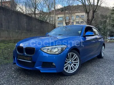 Usado BMW 116 Efficient Dynamics 116 CV (85 kW) 2014 Azul Utilitario