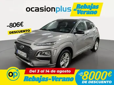 Usado Hyundai Kona 120 CV (88 kW) 2018 Gris SUV