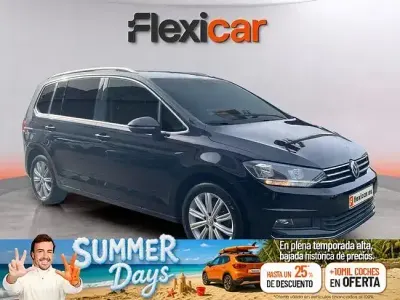 Usado VW Touran Advance 150 CV (110 kW) 2019 Negro Monovolumen