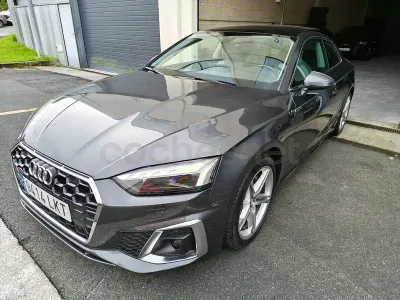 Usado Audi A5 S-Line 286 CV (210 kW) 2020 Gris / plata Coupe