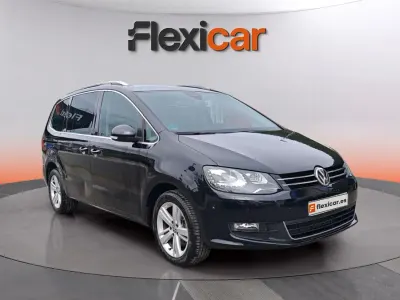 Usado VW Sharan Advance 150 CV (110 kW) 2021 Negro Monovolumen