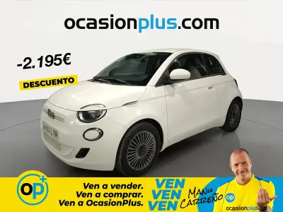 Usado Fiat 500e Icon 86 kW (118 CV) 2022 Blanco Utilitario