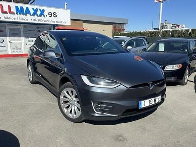 Usado Tesla Model X 386 kW (525 CV) 2018 Gris metalico SUV