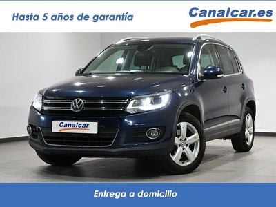 Usado VW Tiguan Sportline 140 CV (102 kW) 2014 Azul SUV