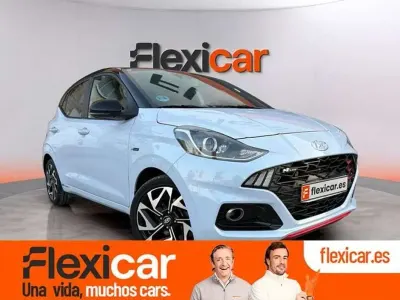 Usado Hyundai i10 N Line 101 CV (74 kW) 2021 Azul Utilitario