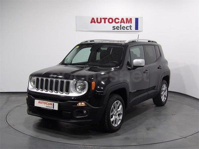 Usado Jeep Renegade Limited 140 CV (102 kW) 2016 Negro SUV