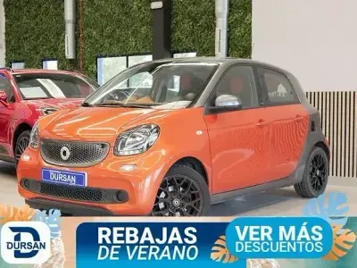 Usado Smart ForFour Passion 90 CV (66 kW) 2017 Naranja Utilitario