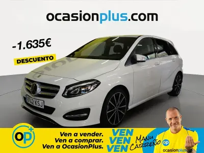 Usado Mercedes B180 122 CV (89 kW) 2018 Blanco Utilitario