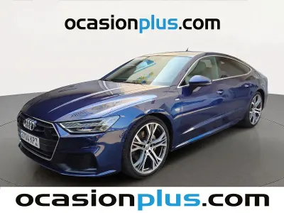 Usado Audi A7 Sportback S-Line 231 CV (169 kW) 2018 Azul Utilitario