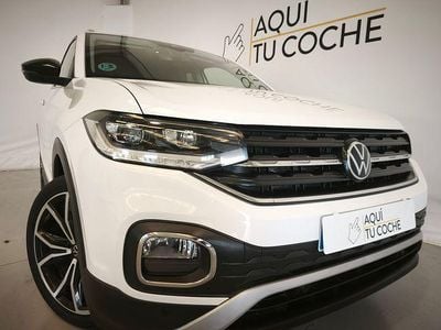 Usado VW T-Cross Sportline 110 CV (80 kW) 2022 Blanco SUV
