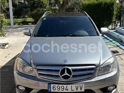 Usado Mercedes C220 Avantgarde 150 CV (110 kW) 2008 Gris / plata Familiar
