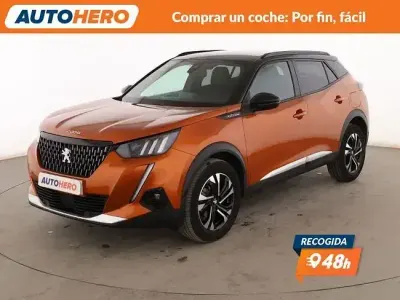 Usado Peugeot 2008 GT-line 131 CV (96 kW) 2020 Naranja SUV