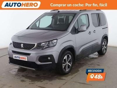 Usado Peugeot Rifter Allure 102 CV (75 kW) 2019 Gris Monovolumen