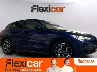 Usado Alfa Romeo Stelvio Sprint 160 CV (117 kW) 2022 Azul SUV
