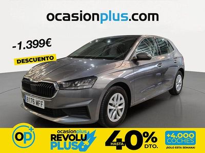 Usado Skoda Fabia Ambition 95 CV (69 kW) 2023 Gris Utilitario