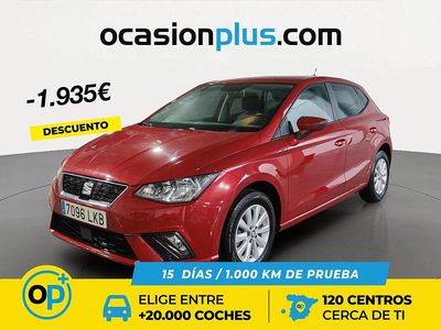 Usado Seat Ibiza Style Plus 95 CV (69 kW) 2020 Rojo Utilitario