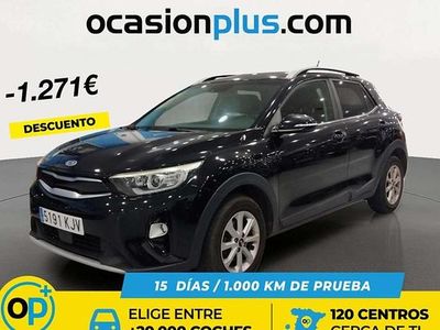 Usado Kia Stonic 84 CV (61 kW) 2018 Negro SUV