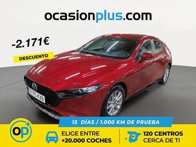 Usado Mazda 3 122 CV (89 kW) 2019 Rojo