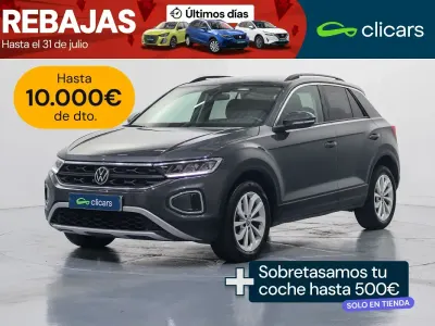 Usado VW T-Roc Life 115 CV (84 kW) 2022 Gris / plata SUV